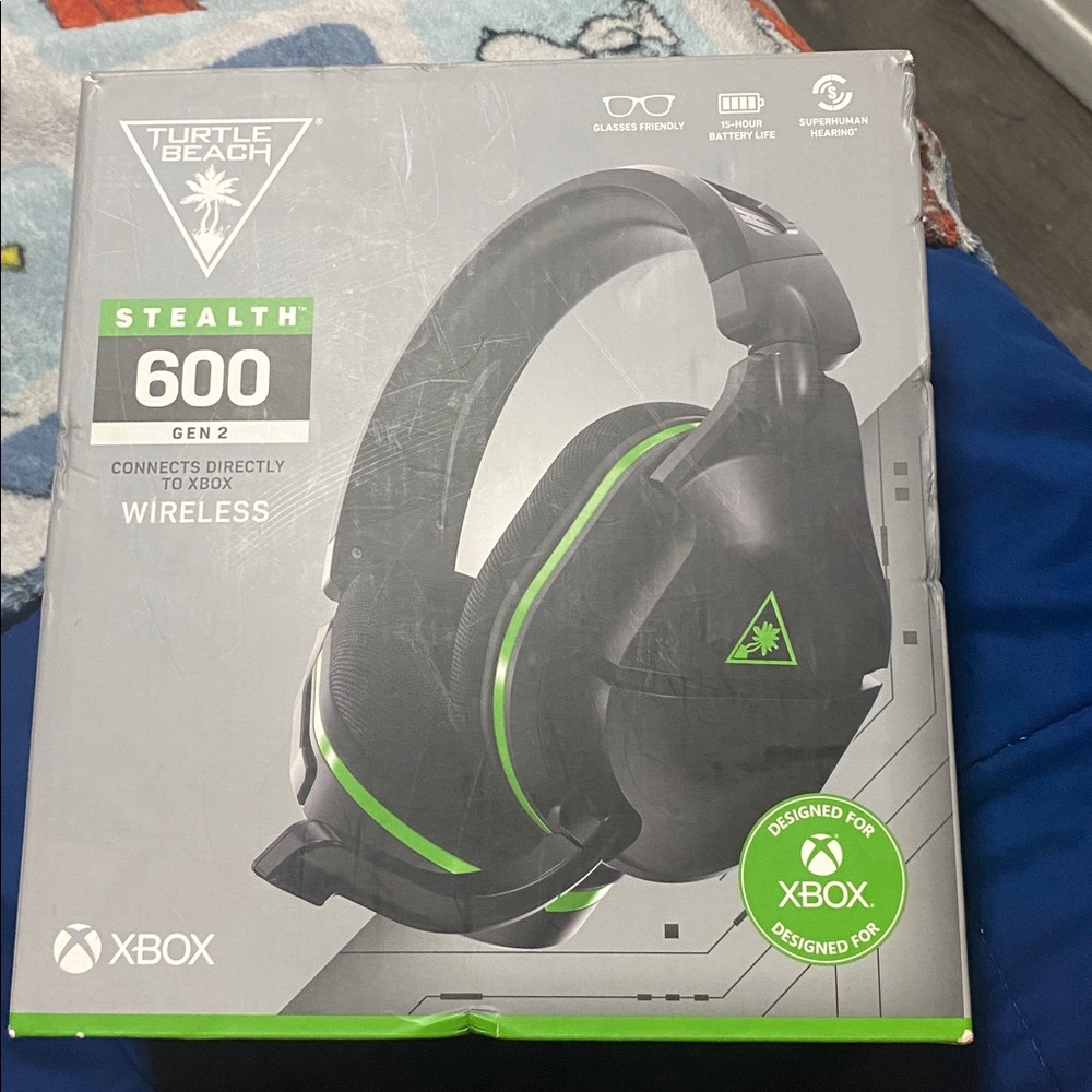 Turtle Beach Stealth 600 Gen 2 Wireless Gaming Headset - Black and Green